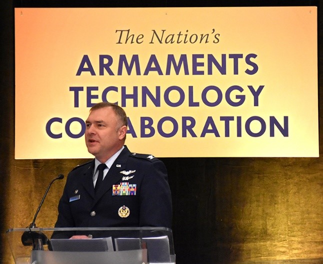 Colonel Garry Haase, addressing the NAC General Membership Meeting