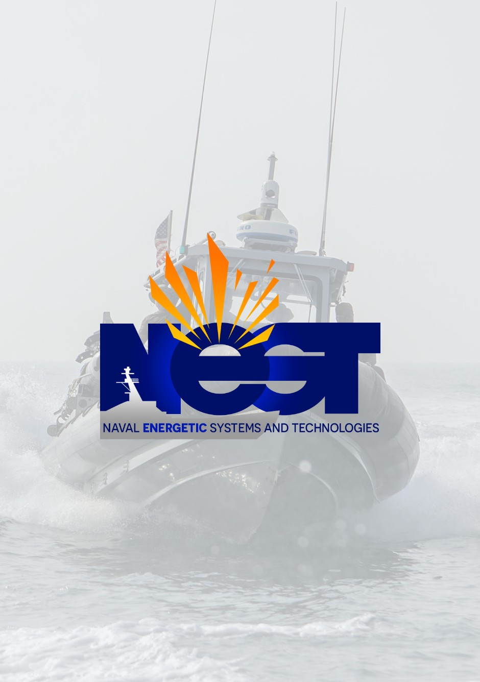 NAC NEST OTA NEST Logo with Grey Blue Background